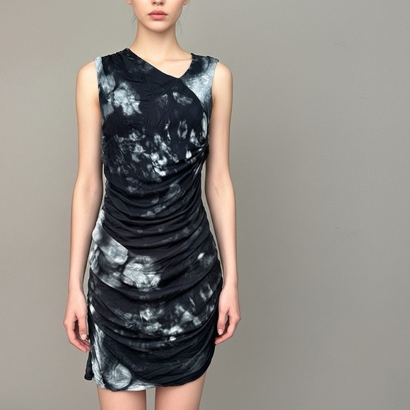Helmut Lang Dresses & Skirts - NWT Helmut Lang Skull Tie dye Dress Size M